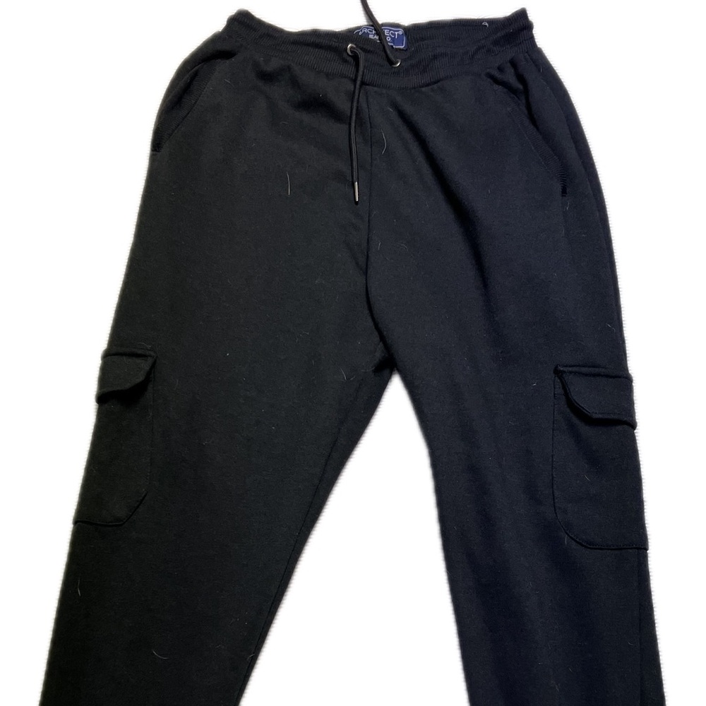 Men's Classic Black Cargo Pants